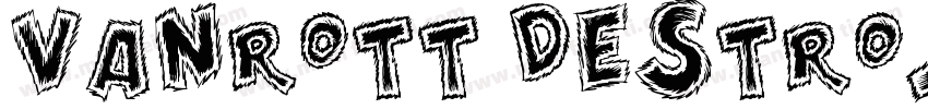 Vanrott Destroy字体转换